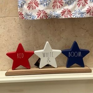 Rae Dunn Fourth of July/Labor Day/Memorial patriotic decor
